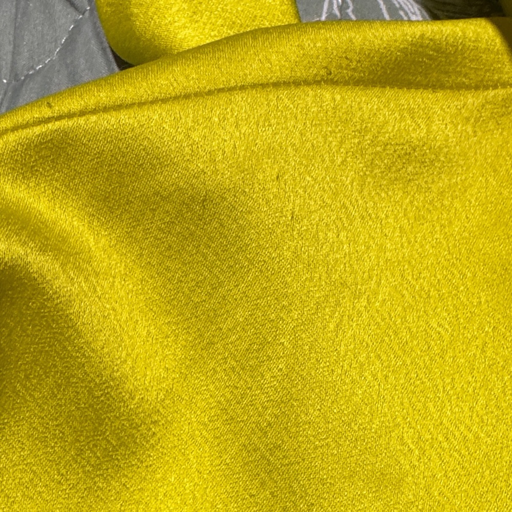 MSGM Radiant Yellow Long Sleeve Dress - Picture 6 of 10